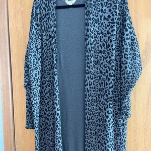 Cardigan- Animal Print